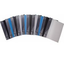 Пластиковая папка Hatber 20 вкладышей А4 корешок 14 мм STANDARD Ассорти , 40шт. 044623