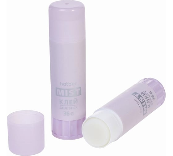 Клей-карандаш Hatber Mist 36 г 12 шт 081213