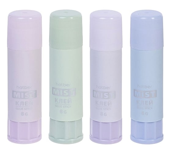 Клей-карандаш Hatber Mist 8 г 24шт. в упаковке 081210