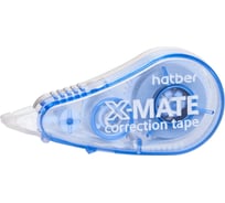 Корректирующая лента Hatber мини, 5 мм х 6 м 12шт. в упаковке 026586