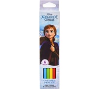 Цветные карандаши Hatber VK 6 цв., Холодное сердце DISNEY 057423