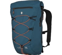 Рюкзак Victorinox Altmont Active L.W. Rolltop Backpack, бирюзовый, 30x19x46 см, 20 л 606901