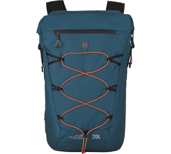 Рюкзак Victorinox Altmont Active L.W. Rolltop Backpack, бирюзовый, 30x19x46 см, 20 л 606901