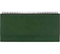 Датированный планинг Attache 2024, зеленый 303x150 мм, 120 страниц, аттасне вива 1771602