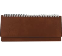 Датированный планинг Attache 2024, А5+, 305x130 мм, velvet бордо, 128 страниц 3-36502 1781103