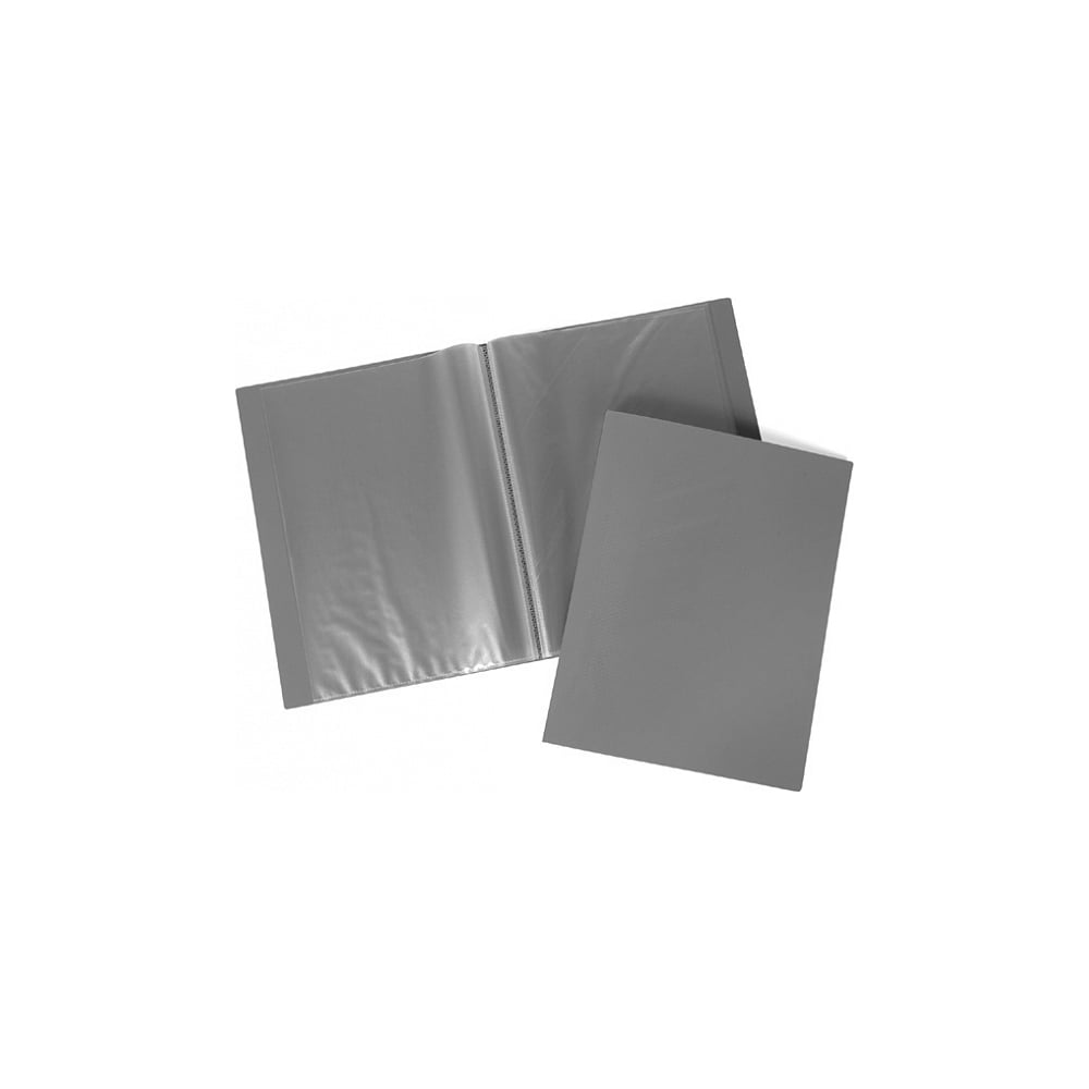 Пластиковая папка Hatber 100 вкладышей А4 корешок 40 мм LINE 700 мкм ...