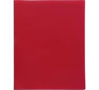 Пластиковая папка Hatber 30 вкладышей А4 корешок 17 мм LINE 500 мкм Красная, 30шт. 036993