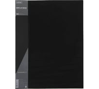 Пластиковая папка Hatber 30 вкладышей А4 корешок 17 мм STANDARD 600 мкм Черная, 30шт. 038458