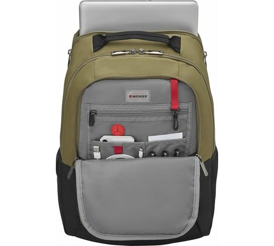 Рюкзак Wenger Crinio 16'', зеленый, 34x24x45 см, 24 л 606483