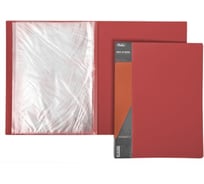 Пластиковая папка Hatber 60 вкладышей А4 корешок 21 мм STANDARD 700 мкм Красная, 26шт. 038471