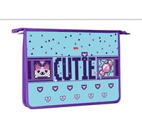 Папка для тетрадей Hatber пластиковая, А4, 245x340x40 мм, на молнии, Сладкий микс, 12 шт. 079270