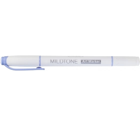 Набор артмаркеров Hatber Mildtone PASTEL RELAX 5 шт., двухсторонние, 1 мм/4 мм 070364