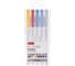 Набор артмаркеров Hatber Mildtone PASTEL RELAX 5 шт., двухсторонние, 1 мм/4 мм 070364 1