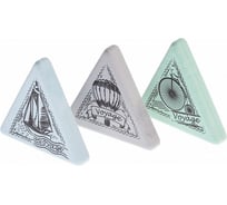 Ластик Hatber из термопластичной резины, VOYAGE, Ассорти, 55x55x55x9 мм, 30 шт. 051655