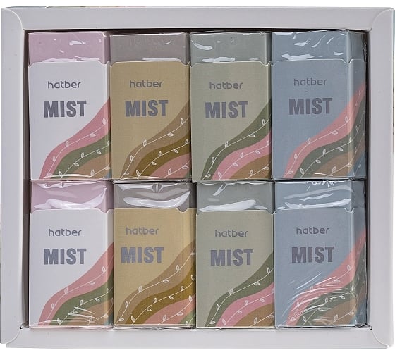 Ластик Hatber TPR, Mist, 24 шт. 082089