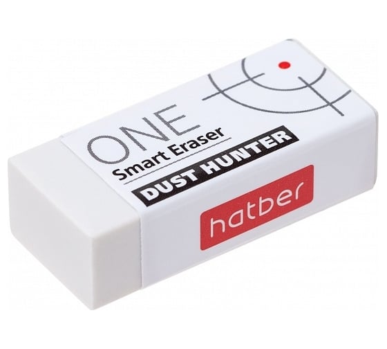 Ластик Hatber TPR, One, 36 шт. 059408 1