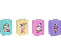 Ластик Hatber из термопластичной резины, Sweets, 28x18x9 мм, 80 шт. 072699