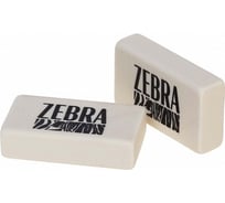 Ластик Hatber из термопластичной резины, Zebra, 32x18x8 мм, 60 шт. 039429