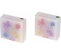 Ластик Hatber PVC, V-tone, прямоугольный, 36 шт. 072603