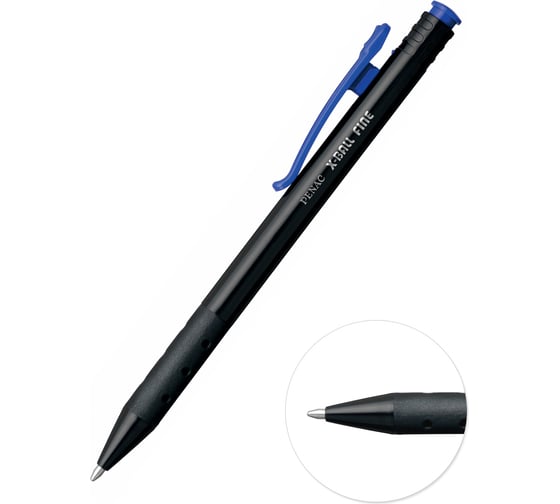 Ручка с масляными чернилами Penac x-ball, синяя, 1шт BA3301/41-В