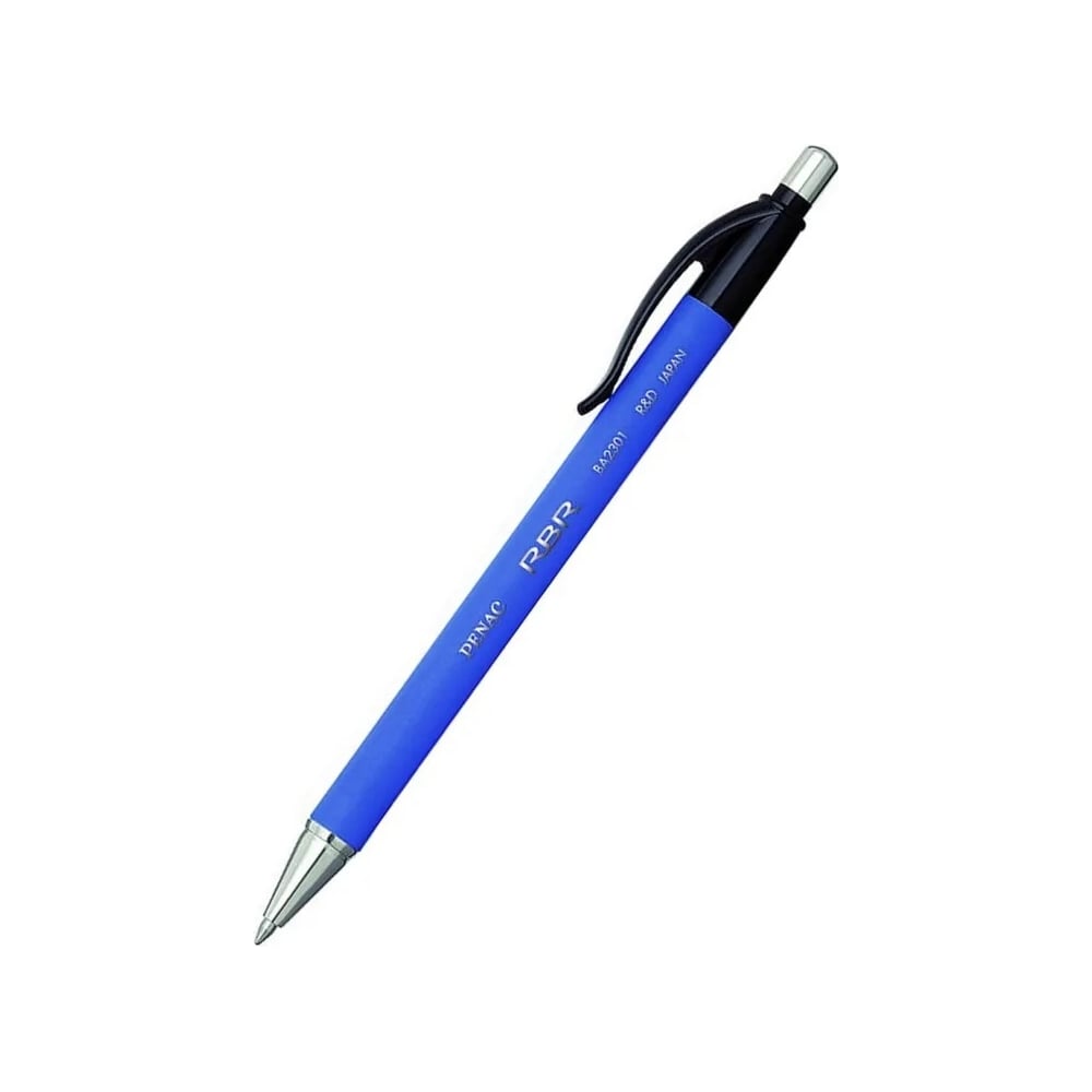Шариковая автоматическая ручка Penac rbr 0.7мм, синяя, 2шт BA2301/41-2В ...