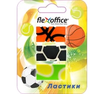 Ластик Flexoffice colokit goal, ассорти, 3 шт, в блистер TP-E024/3B