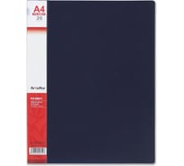 Папка Flexoffice а4, на 20 файлов, синяя FO-DB01 D/BLUE