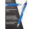 Гелевая автоматическая ручка Flexoffice bizner bosger синяя, 2шт BIZ-GEL24 BLUE/2B 6