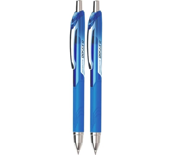Гелевая ручка Flexoffice bizner bosger синяя, 2 шт BIZ-GEL23 BLUE/2B