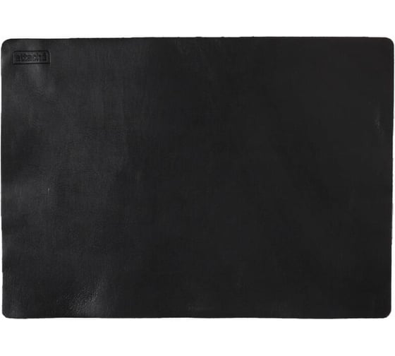 Коврик на стол Attache Selection 30x42 см, натуральная кожа, hand made, черный 1806332 1