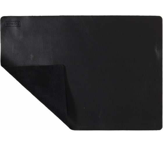 Коврик на стол Attache Selection 30x42 см, натуральная кожа, hand made, черный 1806332