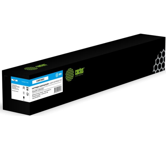 Лазерный картридж CACTUS CS-MPC5502EC 842023 голубой 22500 страниц для Ricoh MPС C4502/5502 1900600 1