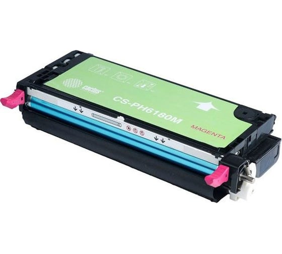 Лазерный картридж CACTUS CS-PH6180M 113R00724 пурпурный 6000 страниц для Xerox Phaser 6180/6180mfp 690208