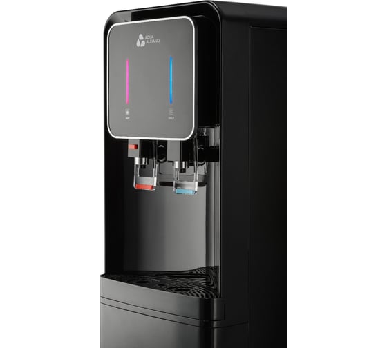Пурифайер-проточный кулер для воды Aquaalliance A65s-LC black 00430