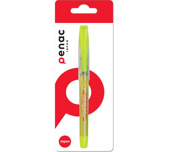 Текстовыделитель Penac hi lighter желтый, в блистере HL0101-22B