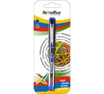 Гелевая ручка Flexoffice bizner bosger синяя, 1 шт. BIZ-GEL23 BLUE/B