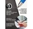 Гелевая ручка Flexoffice bizner bosger синяя, 3 шт. BIZ-GEL23 BLUE/3B 6