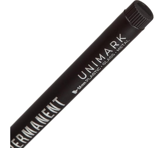 Перманентный маркер Bruno Visconti для cd unimark slim черный, 12 шт. 1768832
