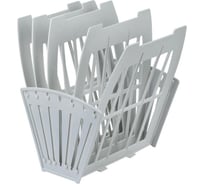 Вертикальный лоток-веер Attache 4 отделения, 5 секций, сборный, серый 1817218