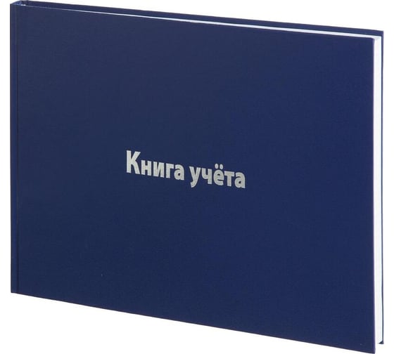 Книга учета Attache А4, 96 л, клетка, альбомная, бумвинил, офсет 1724332