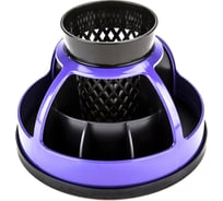 Подставка-органайзер для канцелярских мелочей Attache вращ-ся, 5 отделений, фиолетовый/черный 1835234