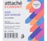 Блок для записей на склейке 8х8х2,9см цвет. с белым 65-80 г Attache Economy 1770150 1