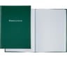 Книга учета Attache А4, 96 л, в клетку, блок офсет, бумвинил, зеленый 1743629