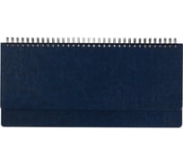Недатированный планинг Attache синий, 303x150 мм, 120 стр, agenda 1771606