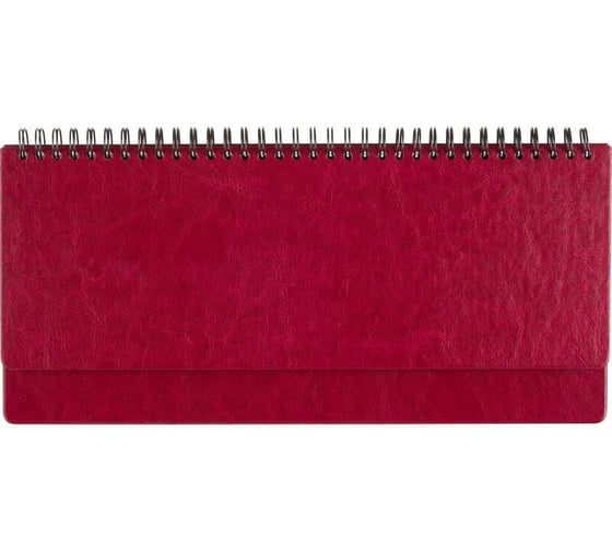 Недатированный планинг Attache бордо, 303x150 мм, 120 стр., agenda 1771607