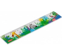 Пластиковая линейка Hatber 15x3см COLORA в пакете , 100 шт. 074027