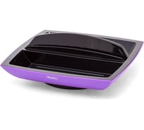 Настольная подставка Hatber ECO Комбинированная вращающаяся фиолетовая 049217