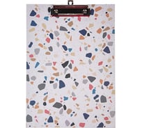 Папка-планшет Hatber А4 с металлическим зажимом, матовая ламинация Mosaic, 22 шт. 075736