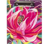 Папка-планшет Hatber А5ф с металлическим зажимом, матовая ламинация Blossom, 24 шт. 075750