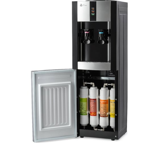 Пурифайер-проточный кулер для воды Aquaalliance H1s-LD black/silver 00446